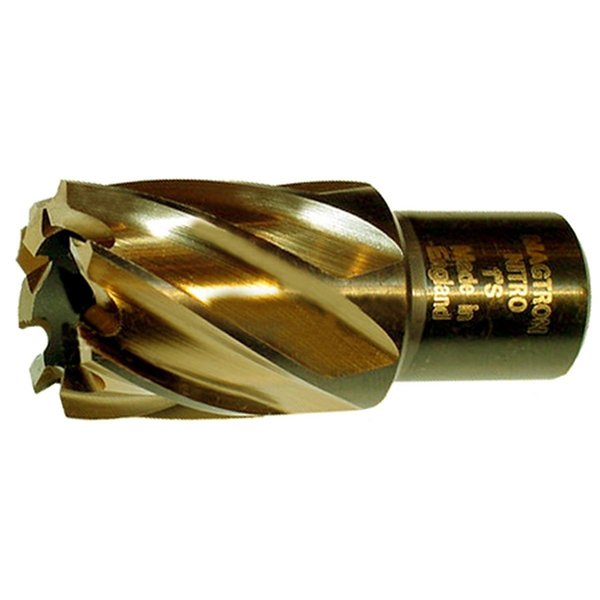 Nitro Annular Cutter, Imperial, Series 9200N, 114 Diameter Cutter, 2 Cutting Depth, 34 Shank, Round 92N216